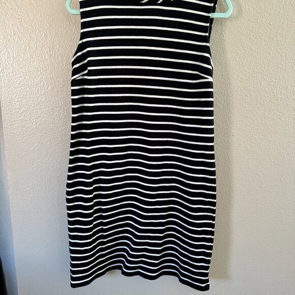 Talbots Black‎ and White Dress  Size Large - Picture 2 of 7